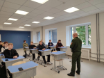 Сегодня у студентов Училища олимпийского резерва прошла встреча с Малашенковым Вячеславом Владимировичем — инструктором пункта отбора военнослужащих по контракту.